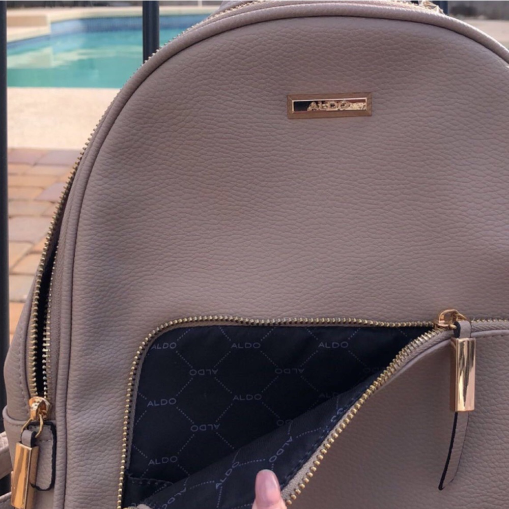 ALDO Cream/Tan Backpack - Picture 3 of 7
